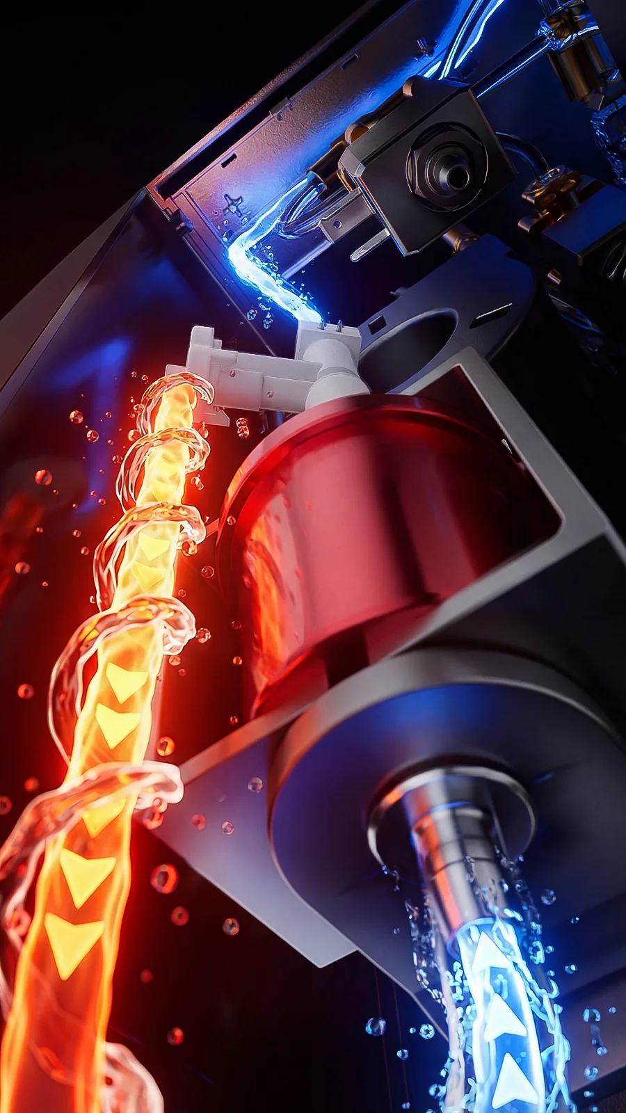 C4D and Octane CGI process visual